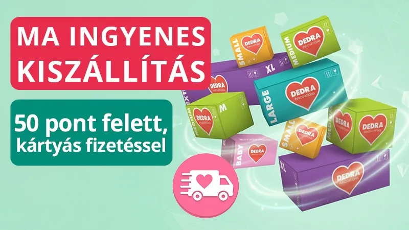 AKCIÓ! MA INGYENES SZÁLLÍTÁS!